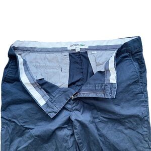 Lacoste Dark Blue Casual Trousers
